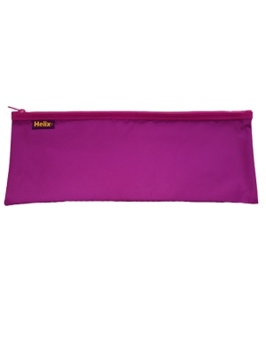 Helix Nylon Large Pencil Case - Purple